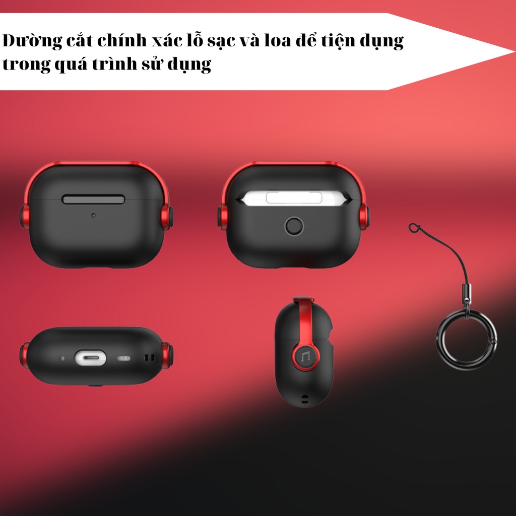 Ốp Bảo Vệ Dành Cho Airpods Pro 2 / Airpods 3, Kai.N Mp3 Case