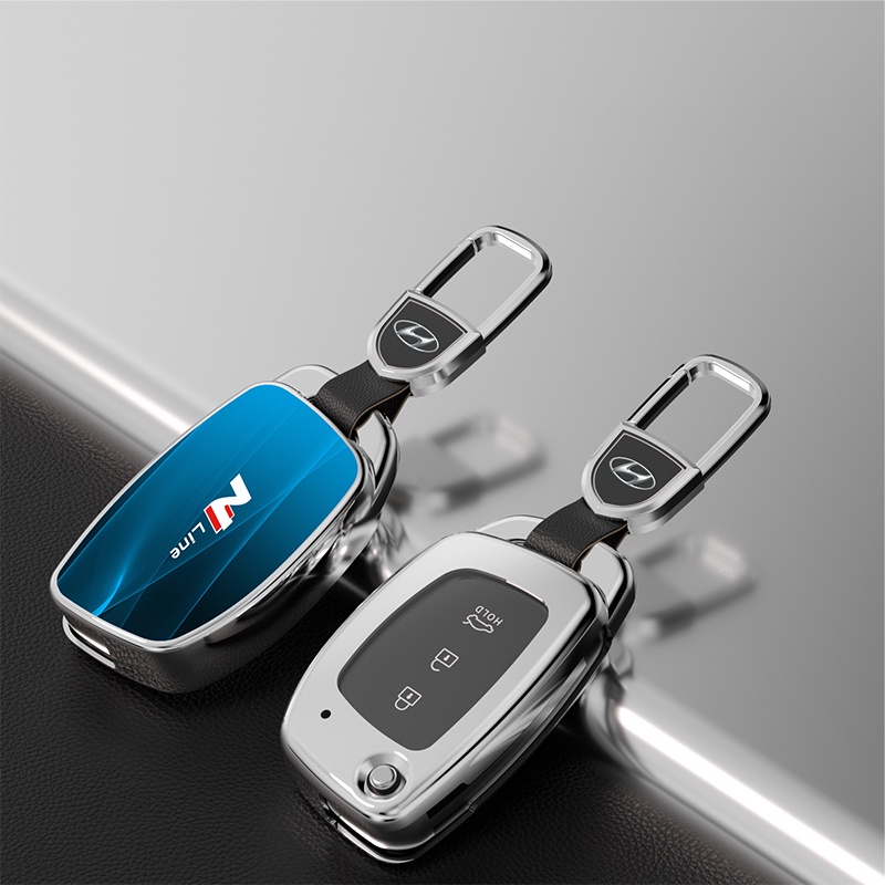 Bộ ốp khoá xe hơi hợp kim  cho xe Hyundai i10, Elantra Số Sàn