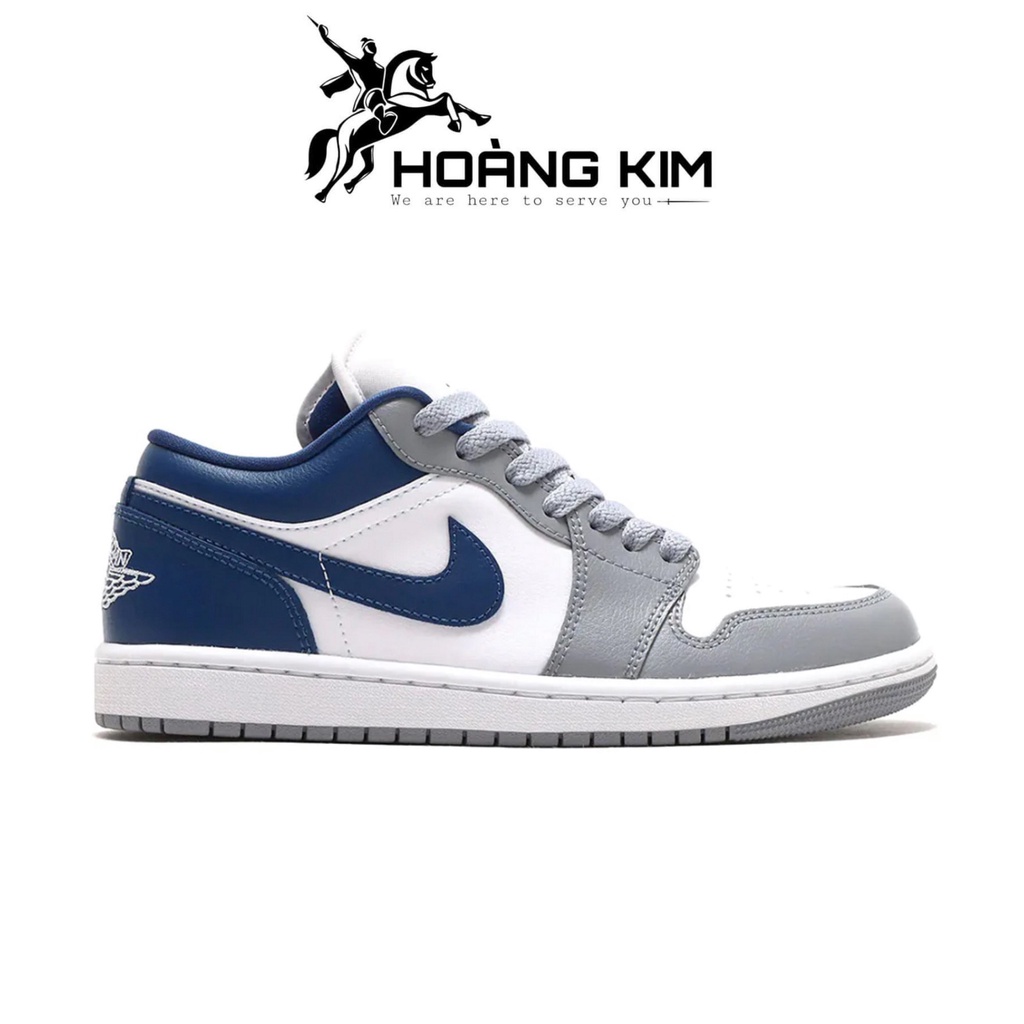 Giày thể thao Jordan Low Xanh xám dành cho nam nữ full box