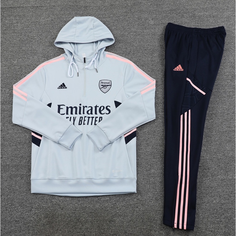 Áo Hoodie Bóng Đá Dài Tay Đội Tuyển Arsenal 2022 2023 Mới