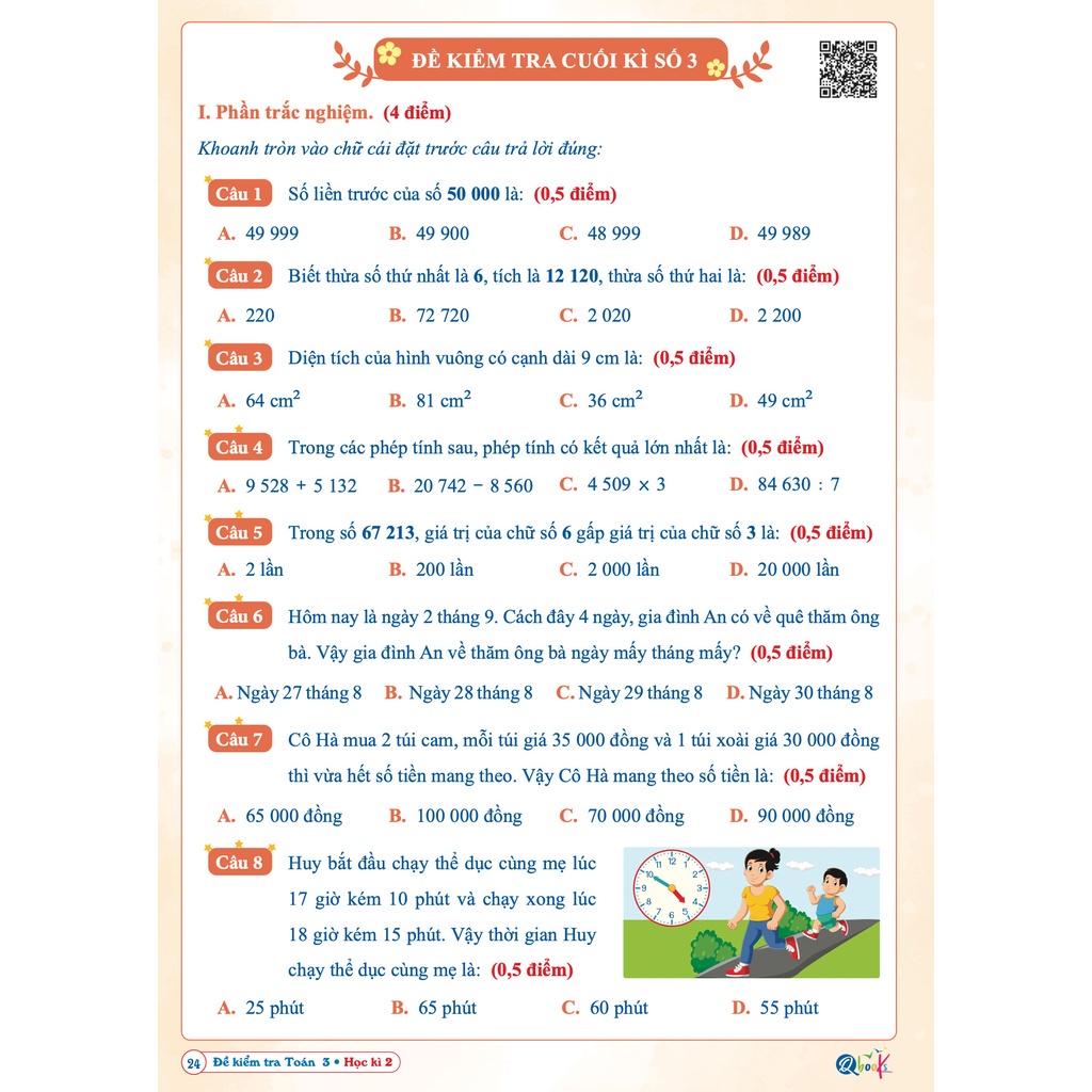 Sách - Combo Bài Tập Tuần và Đề Kiểm Tra Toán và Tiếng Việt lớp 3 - Cánh diều - Kì 2 (4 cuốn)