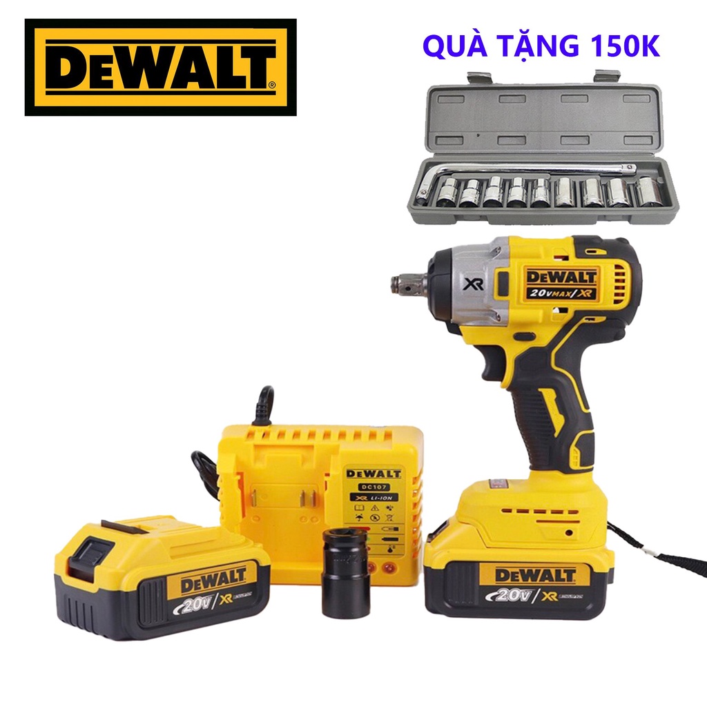 Máy Siết Bulong,Máy bulong pin 20V Không Chổi Than