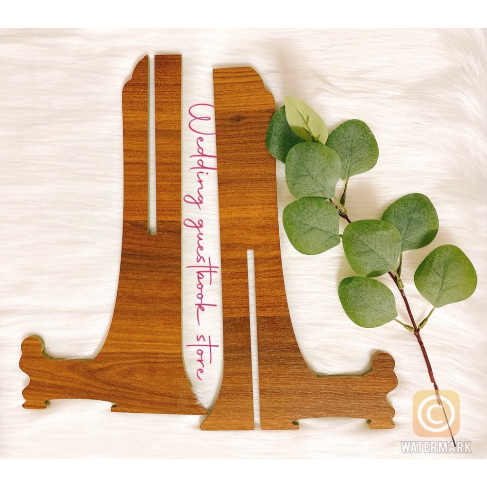 Bảng gỗ ký tên ghi lời chúc, kỷ niệm ngày cưới|Wedding Guestbook Store Thegioipuzzle