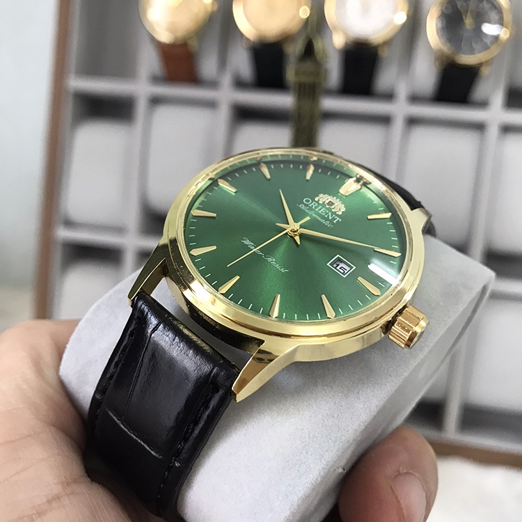 Đồng Hồ Nam Orient, Đồng hồ OR01 Dây da cao cấp, Mặt Sapphire chống xước, chống nước thẻ bảo hành 1 năm