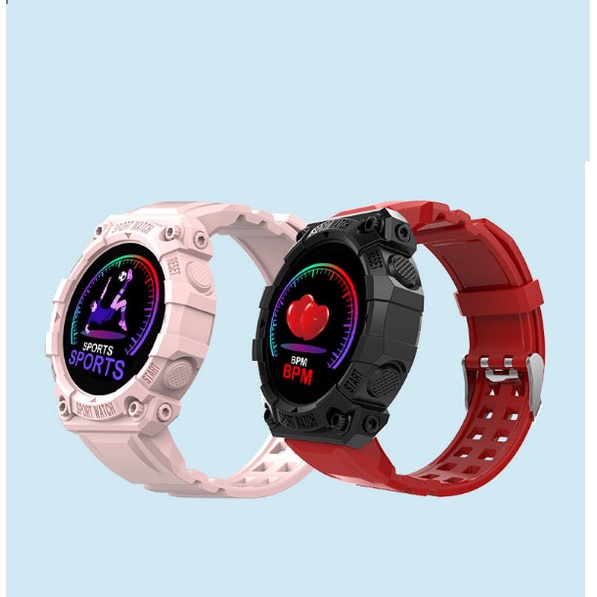 Đồng Hồ Thông Minh FD68S Kết Nối Bluetooth Hỗ Trợ Theo Dõi Sức Khỏe Cho Android IOS ruiyan