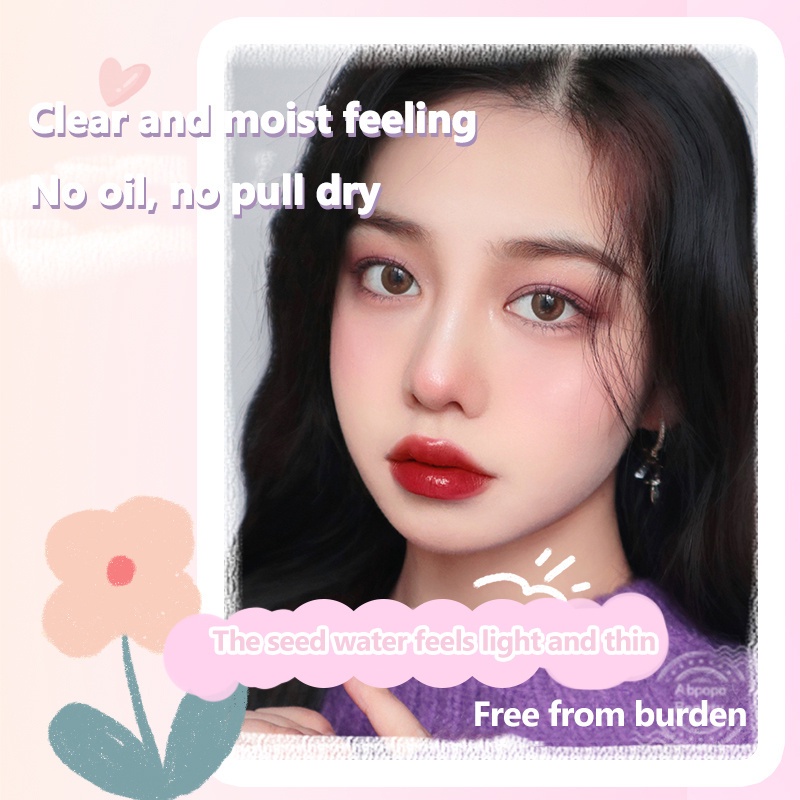 Son bóng NOVO dưỡng môi căng mọng không dính kháng nước 24H cao cấp trọng lượng 6g