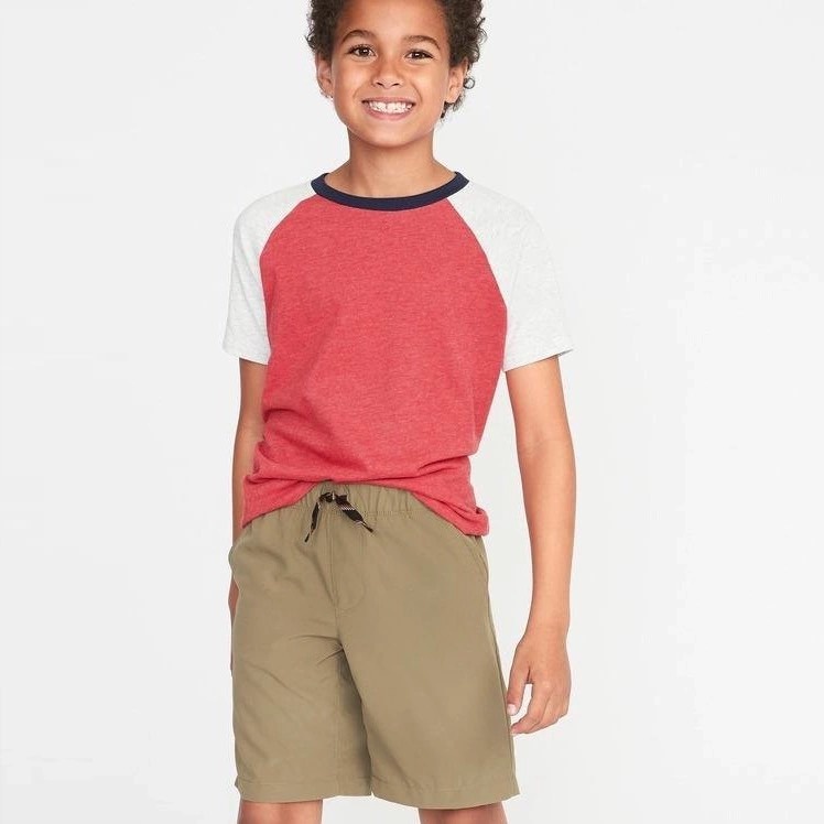 P201 Quần short bé trai hàng VNXK dây rút thật size 5-18T