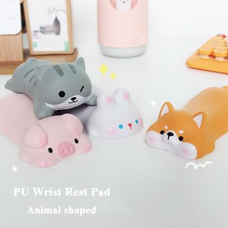 Tấm lót chuột pu chống trượt có đệm gác cổ tay cho máy tính