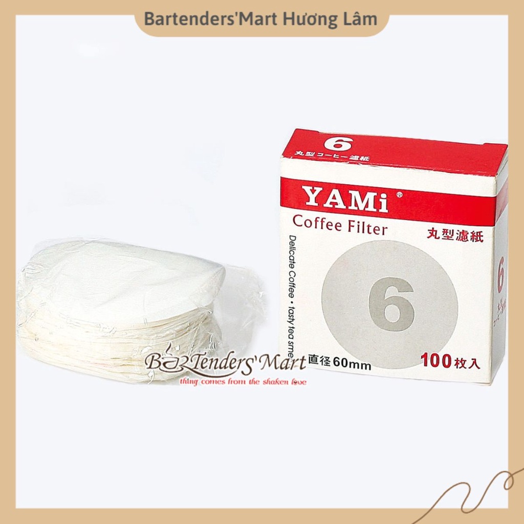 Paper Filter 2 – 4 Cups – Giấy Lọc Cafe Yami