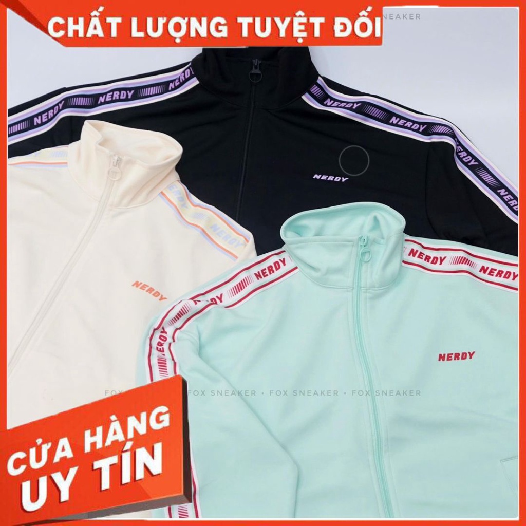 Áo Khoác Nerdy TrackTop Line Nhiều Màu Phong Cách Hàn Quốc Chính Hãng giá tốt