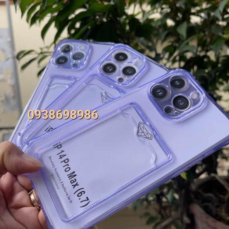 Ốp lưng ví cài thẻ cho iPhone 12 pro max , 13 pro max , 14 pro max , 14 pro siêu đẹp