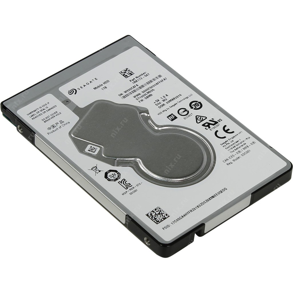 Ổ cứng HDD LAPTOP 2.5 1TB / 1000GB hàng zin bóc máy BH 3TH