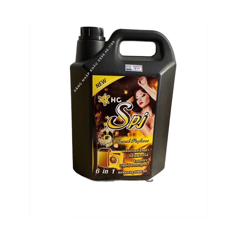 Nước giặt xã Spj can 5l