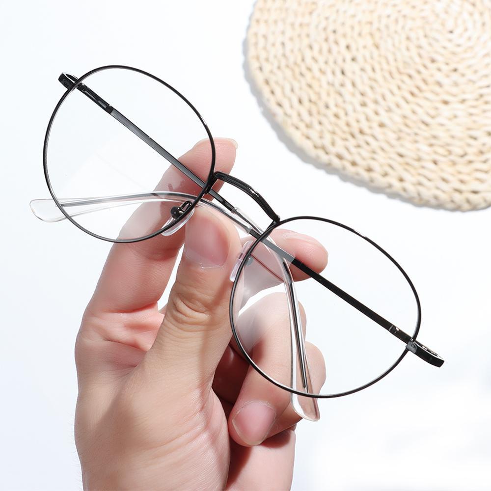 CLEVER Kính mát gọng kim loại dáng tròn cỡ lớn phong cách vintage