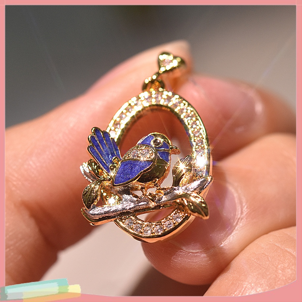 Khuyên tai hình trái tim đính đá sang trọng cho nữ