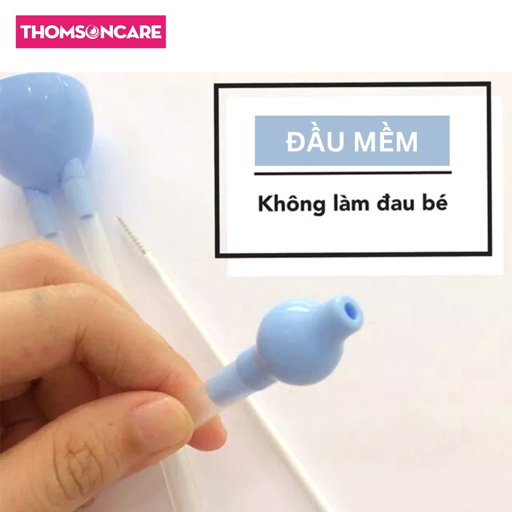Dụng cụ hút mũi HANOMED Tanaphar giúp nhanh chóng làm sạch mũi cho bé, an toàn khi sử dụng