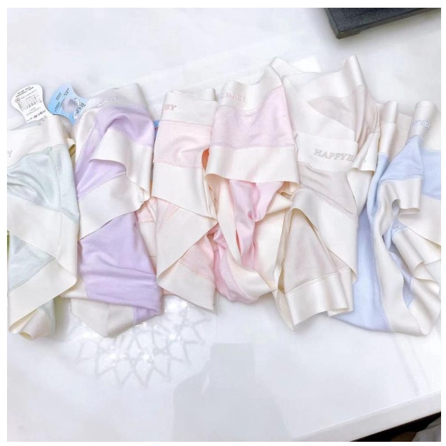 Quần lót bầu cạp chéo và sau sinh, chất su lụa siêu co giãn thoáng mát