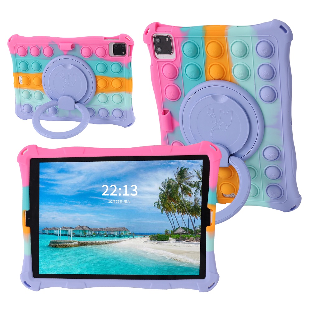 Bao Da Máy Tính Bảng Có Giá Đỡ Xoay 360 Độ Cho IPad 2022 10th Gen 10.9 Inch A2757 A2696