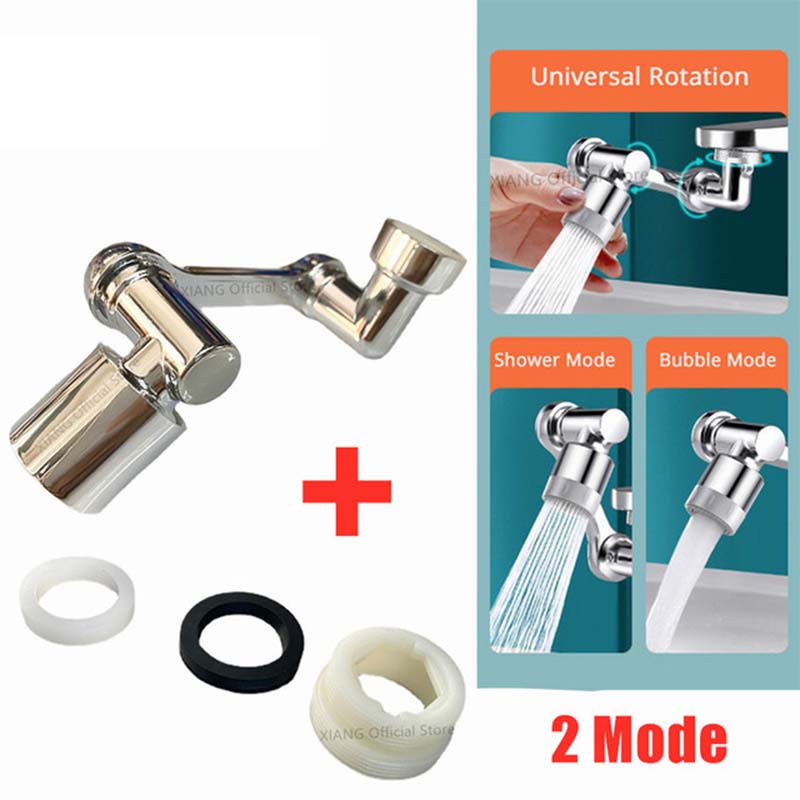 Vòi Tăng Áp Độ Xoay 1440° Thay Thế Tiện Ích Vòi Chậu Rửa