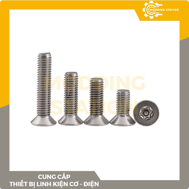 Ốc Lục giác đầu CÔN BÔNG MAI HOA THỊ inox 304 size M4x6, M4x8, M4x10, M4x12, M4x14, M4x16, M4x18, M4x20, 25, 30, 35, 40