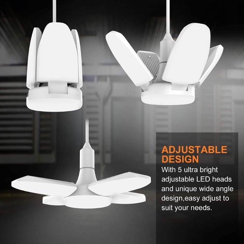BÓNG ĐÈN LED HÌNH QUẠT 3 CÁNH, 4 CÁNH, 4 CÁNH 1 CHÓP CHUÔI E27, SIÊU TIẾT KIỆM ĐIỆN, CÓ THỂ ĐIỀU CHỈNH GÓC ĐỘ ÁNH SÁNG