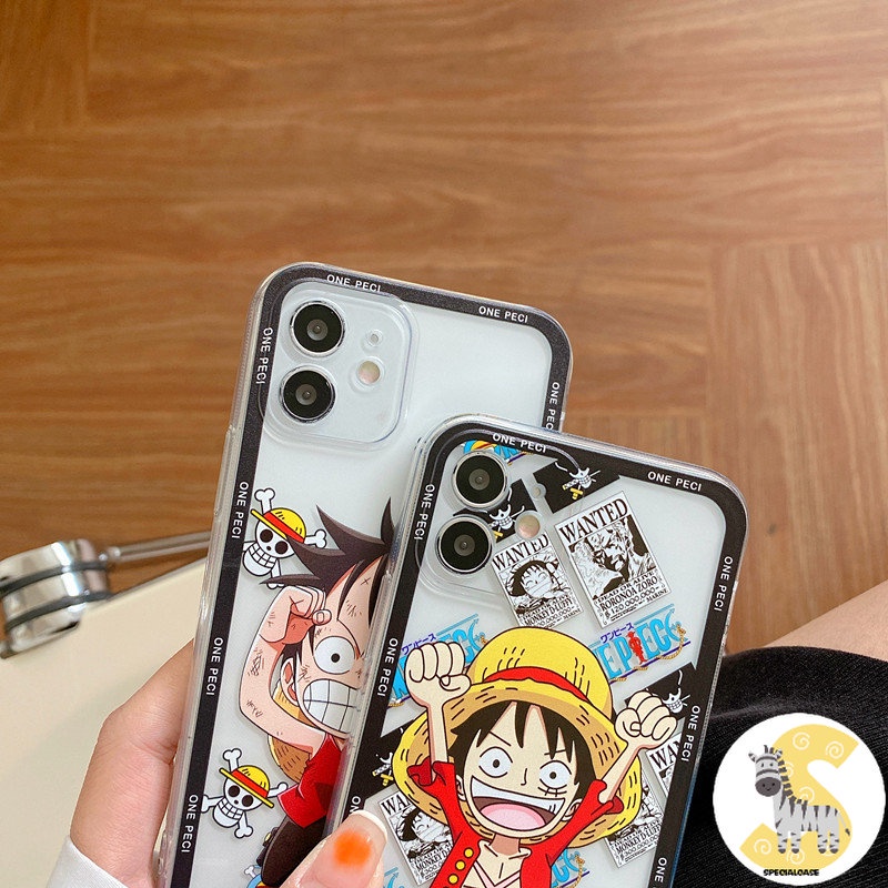 Ốp Lưng Iphone Silicon Mềm Hình Anime One Piece Luffy 7/7plus/8/8/plus/x/xs/xr/xsmax/11/12/13/pro/max/plus/promax/se2
