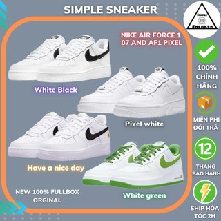 Giày Nike Air Force 1 Pixel Chính Hãng🔴SIMPLE SNEAKER🔴 Giày Nike AF1 Pixel All White Chuẩn Auth