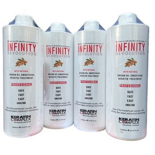 Keratin Complex phục hồi tóc hư nát ( không cay ) Infinity Revolution 1000ml