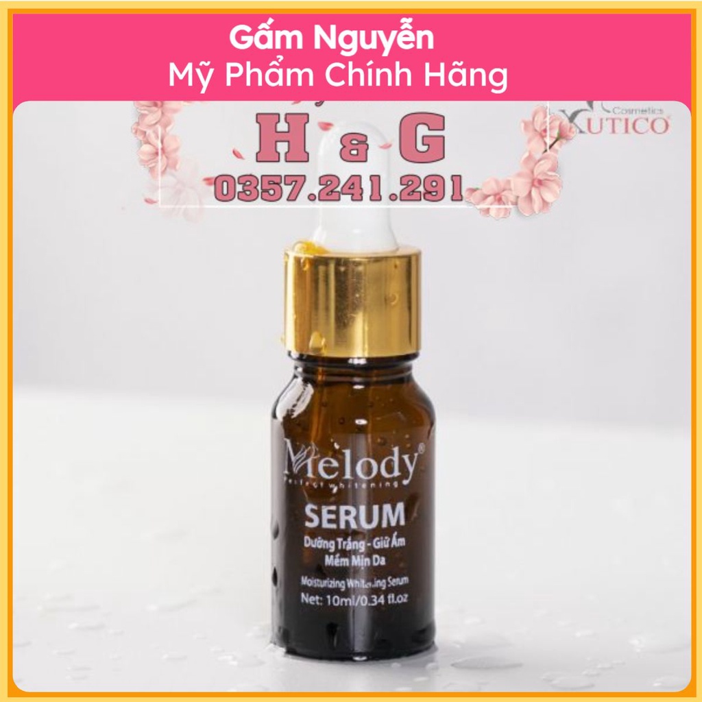 Serum dưỡng trắng, giữ ẩm, mềm mịn da Melody
