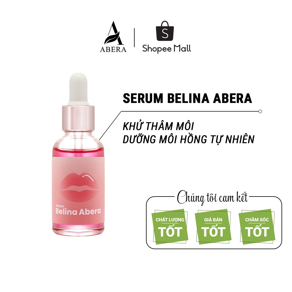 Combo 1 Nghệ Đỏ Nano Abera và 1 Tinh chất dưỡng hồng môi Belina Abera