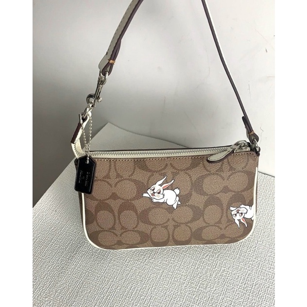 📛RẺ VÔ ĐỊCH📛TÚI COAH X PEANUTS NOLITA NỮ HOẠ TIẾT MỚI