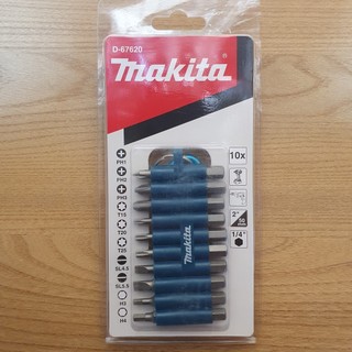 Bộ mũi vặn vít lục giác 10 chiếc makita d-67620