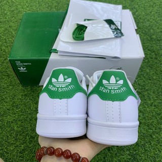 GIÀY StanSm.ith TRẮNG GÓT XANH REP 1:1  [ FULL BOX + FS ]