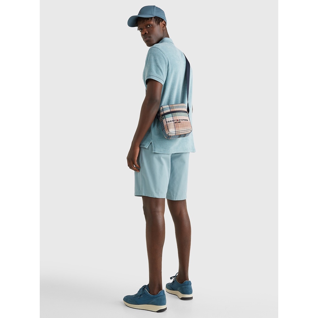 Túi đeo chéo Tommy Hilfiger MADRAS REPORTER BAG màu Madras Print AM09146