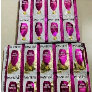 Dây dầu gội - xả pantene giảm gãy rụng giúp tóc chắc khỏe hương thơm tươi mát