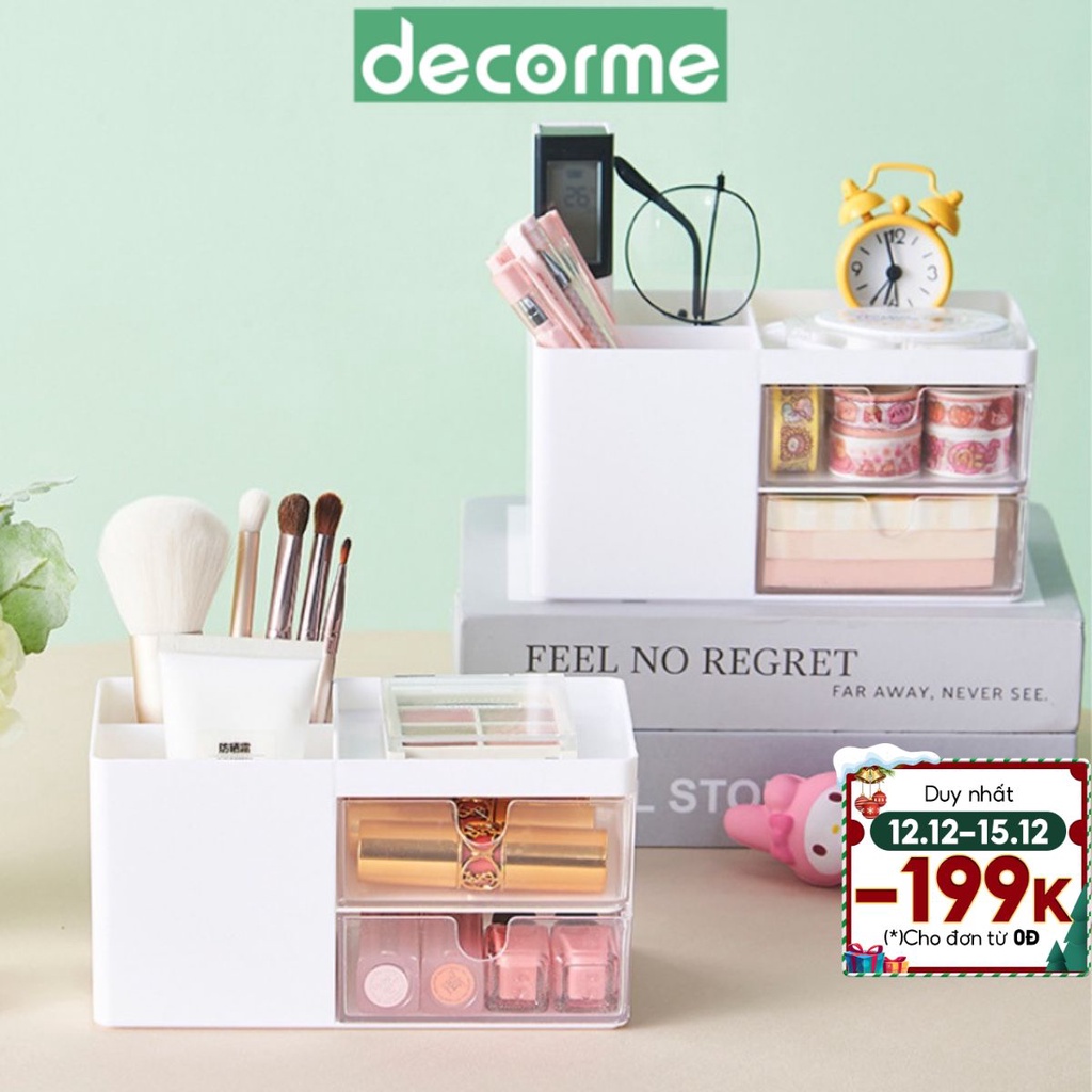 Tủ kệ mini đựng phụ kiện văn phòng phẩm desk decor DecorMe