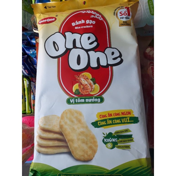 Bánh Gạo ONE ONE Vị Tôm Nướng
