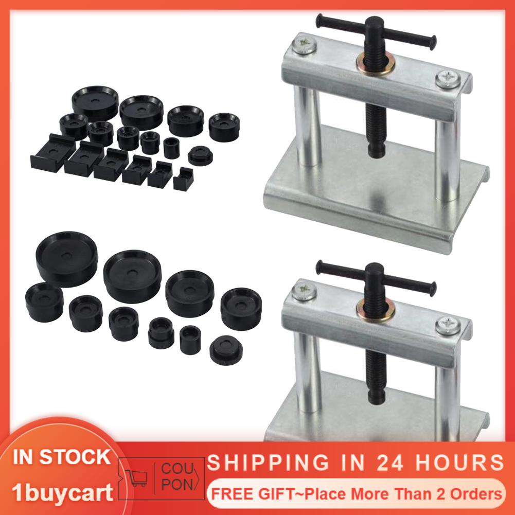 1buycart Watch Press Set Back Case Closer with Dies Mechanical Repair Battery Replacement Tool
