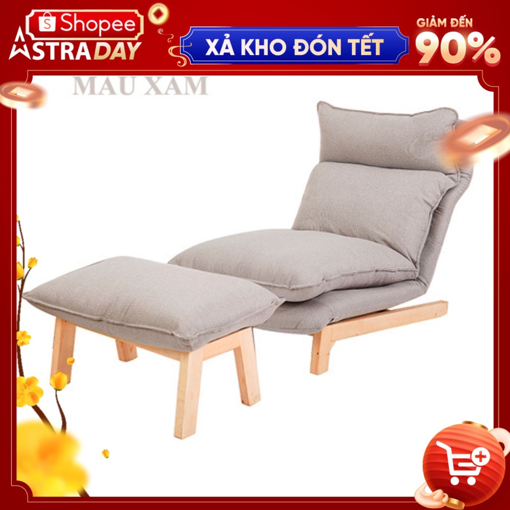 Ghế Sofa Thư Giãn Nghỉ Ngơi Khung Gỗ Khối Cao Cấp Điều Chỉnh 180 Độ Nhiều Màu Sắc | BigBuy360 - bigbuy360.vn