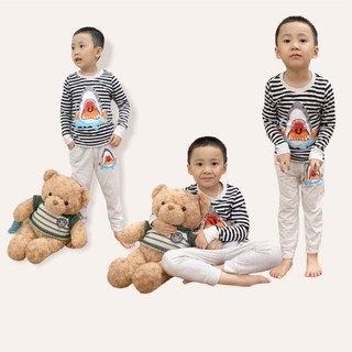 BỘ THUN DÀI TAY GAP BÉ TRAI