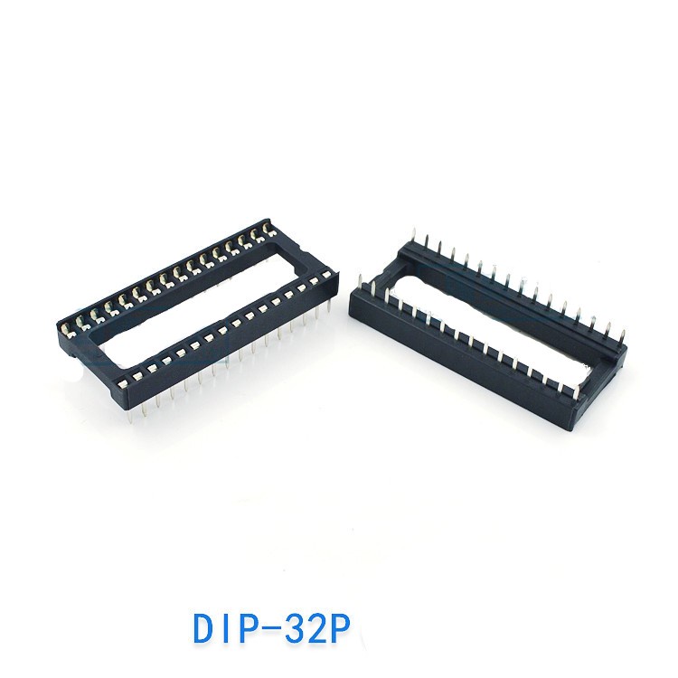 Đế IC Dip 8 Chân, 14 Chân, 16 Chân, 18 Chân, 20 Chân, 24 Chân, 28 Chân, 32 Chân, 40 Chân - Đế cắm IC - Cắm Chip