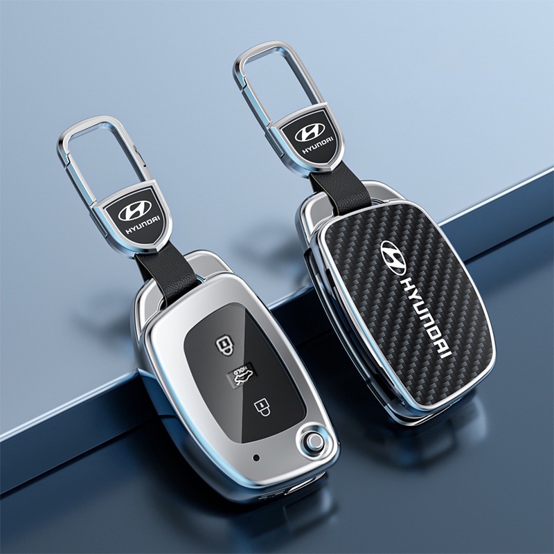 Bộ ốp khoá xe hơi hợp kim  cho xe Hyundai i10, Elantra Số Sàn