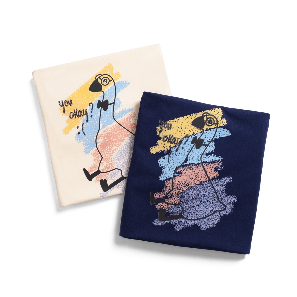 Áo thun tay lỡ OS DUCKY phông Unisex nam nữ Cotton oversize form rộng BUBMAN - OS-003