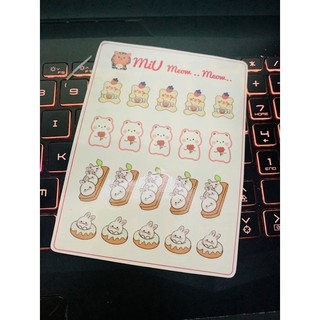 sticker đáng yêu!!🐥🐣 dán sổ tay