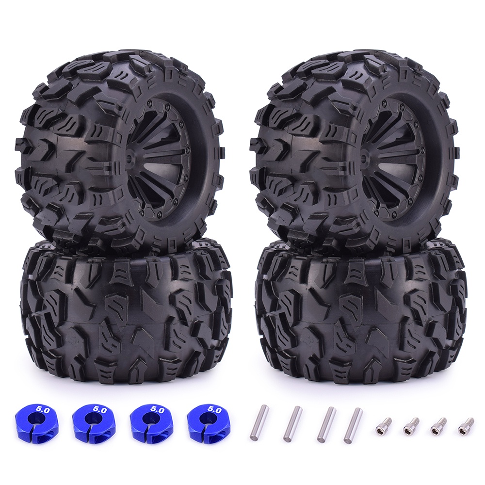 Bánh Xe Đua Địa Hình Điều Khiển Từ Xa 12mm HEX & 125mm Cho Xe Tải Quái Vật 1 / 10 HPI HSP Savage XS TM Flux Lr