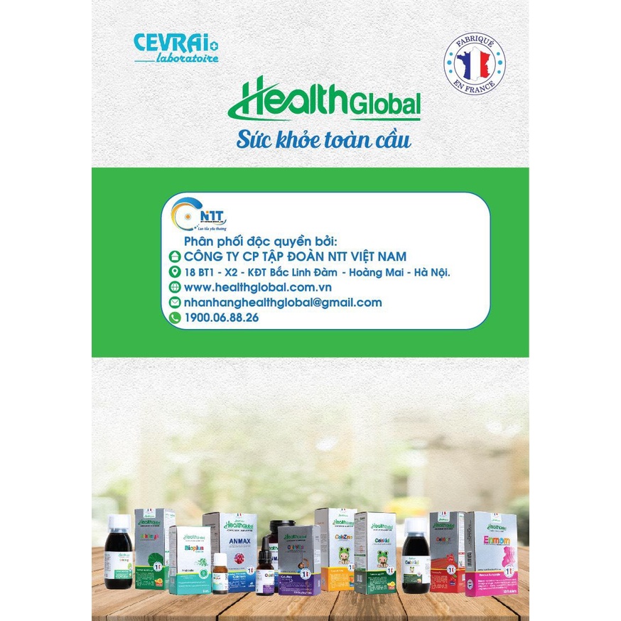 Siro bổ sung kẽm CelsZinC HeathGlobal 125ml