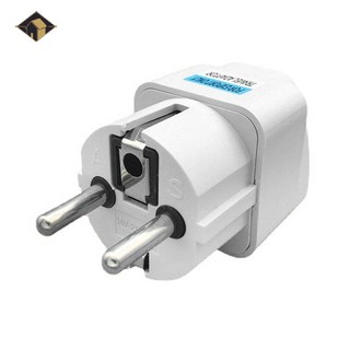 ⚡qkc⚡ universal eu plug adapter international to eu euro kr travel adapter plug