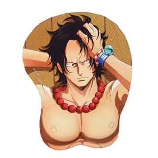 Ord miếng lót chuột 3d one piece, luffy, zoro, ace, law, robin