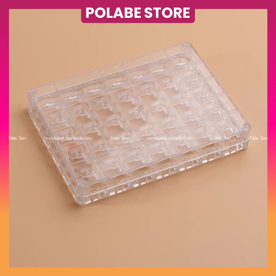 Switch Tester Mica Switch Base Đế gắn switch bàn phím cơ nhiều kích thước 16 25 36 60 104 slot đựng switch Polabe Studio