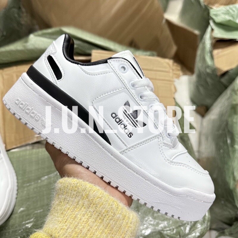 GIÀY Adidas Forum BOLD LOW TRẮNG ĐEN LAI AU [ FULL BOX + FREE SHIP ]